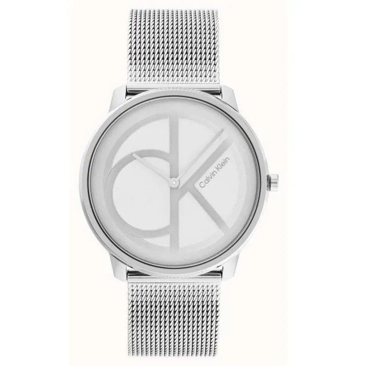 Calvin klein best sale silver watch